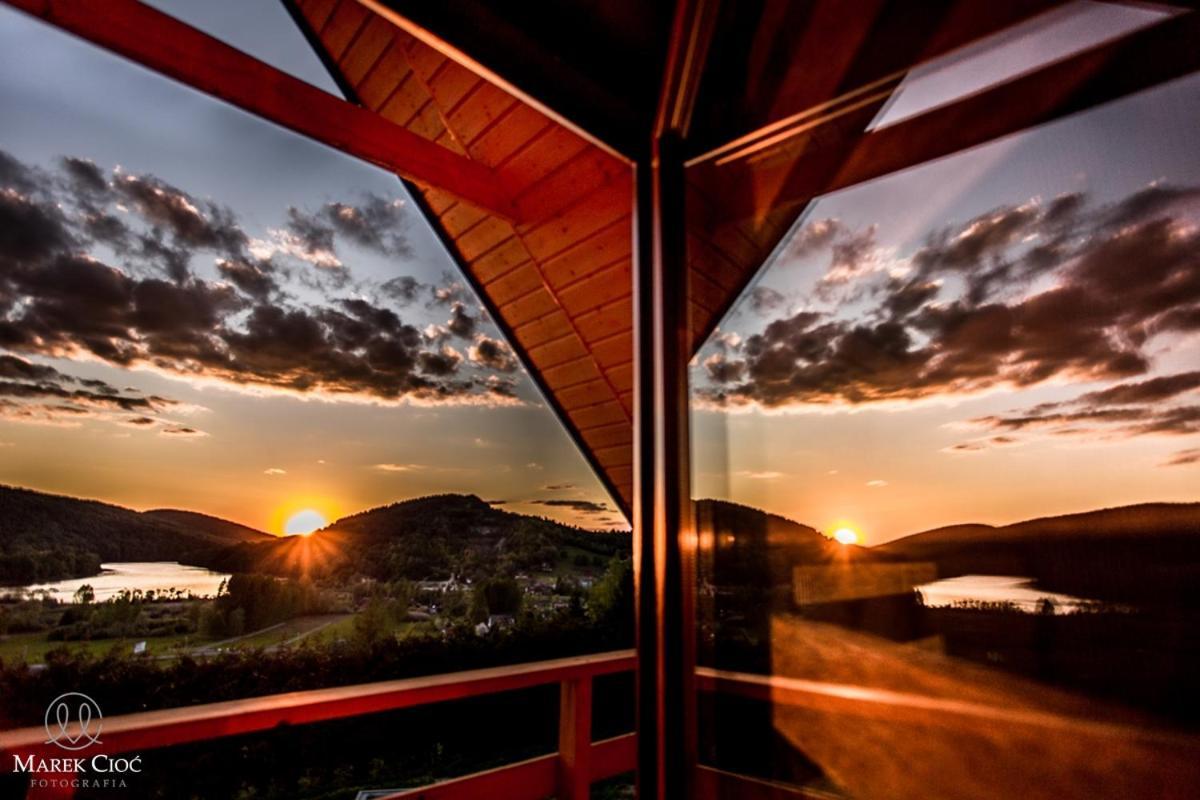 Chaty Na Cholewicy Domki Caloroczne Solina  Buitenkant foto