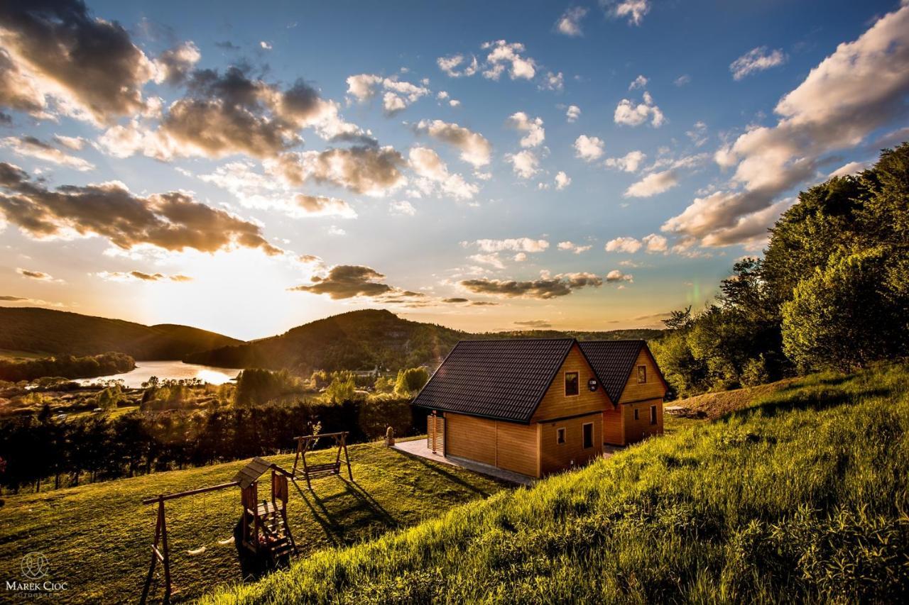Chaty Na Cholewicy Domki Caloroczne Solina  Buitenkant foto