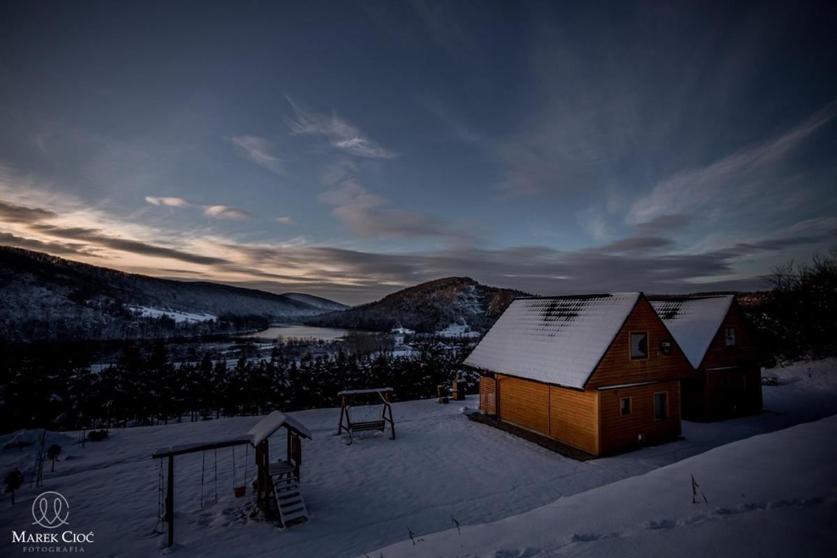 Chaty Na Cholewicy Domki Caloroczne Solina  Buitenkant foto