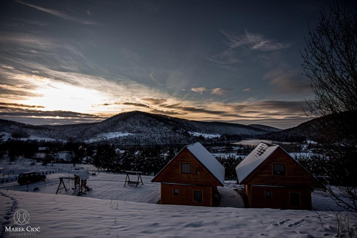 Chaty Na Cholewicy Domki Caloroczne Solina  Buitenkant foto