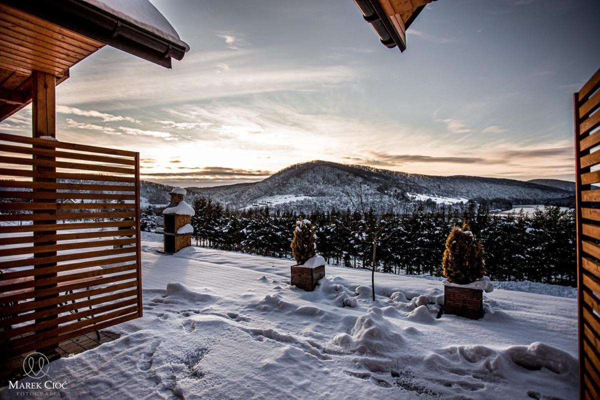 Chaty Na Cholewicy Domki Caloroczne Solina  Buitenkant foto