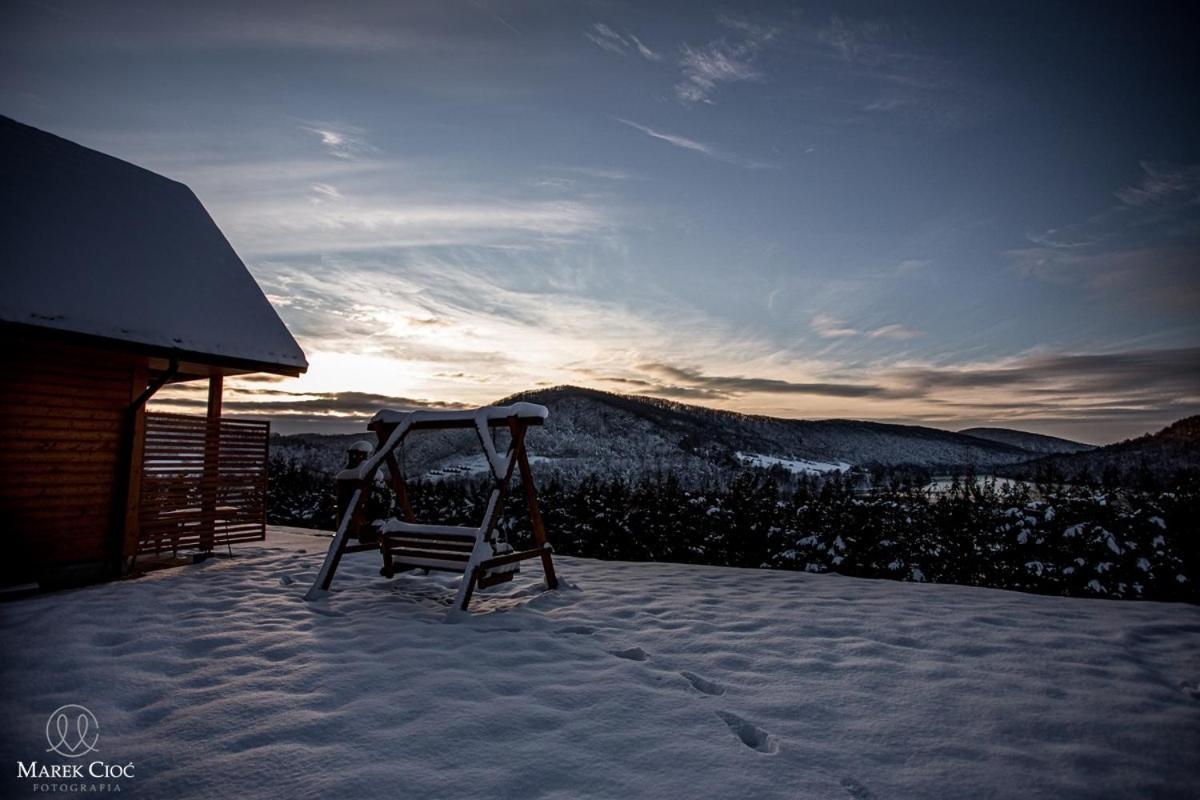 Chaty Na Cholewicy Domki Caloroczne Solina  Buitenkant foto