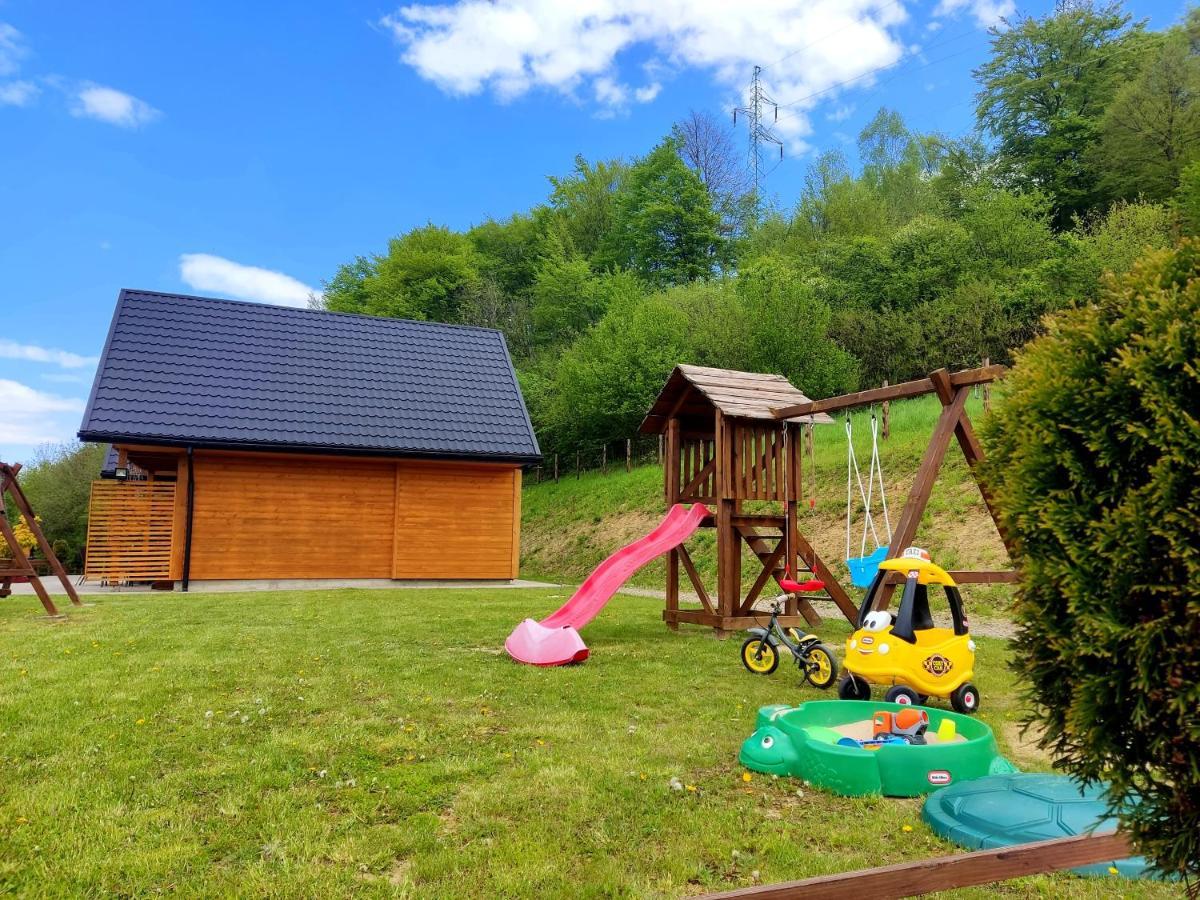 Chaty Na Cholewicy Domki Caloroczne Solina  Buitenkant foto